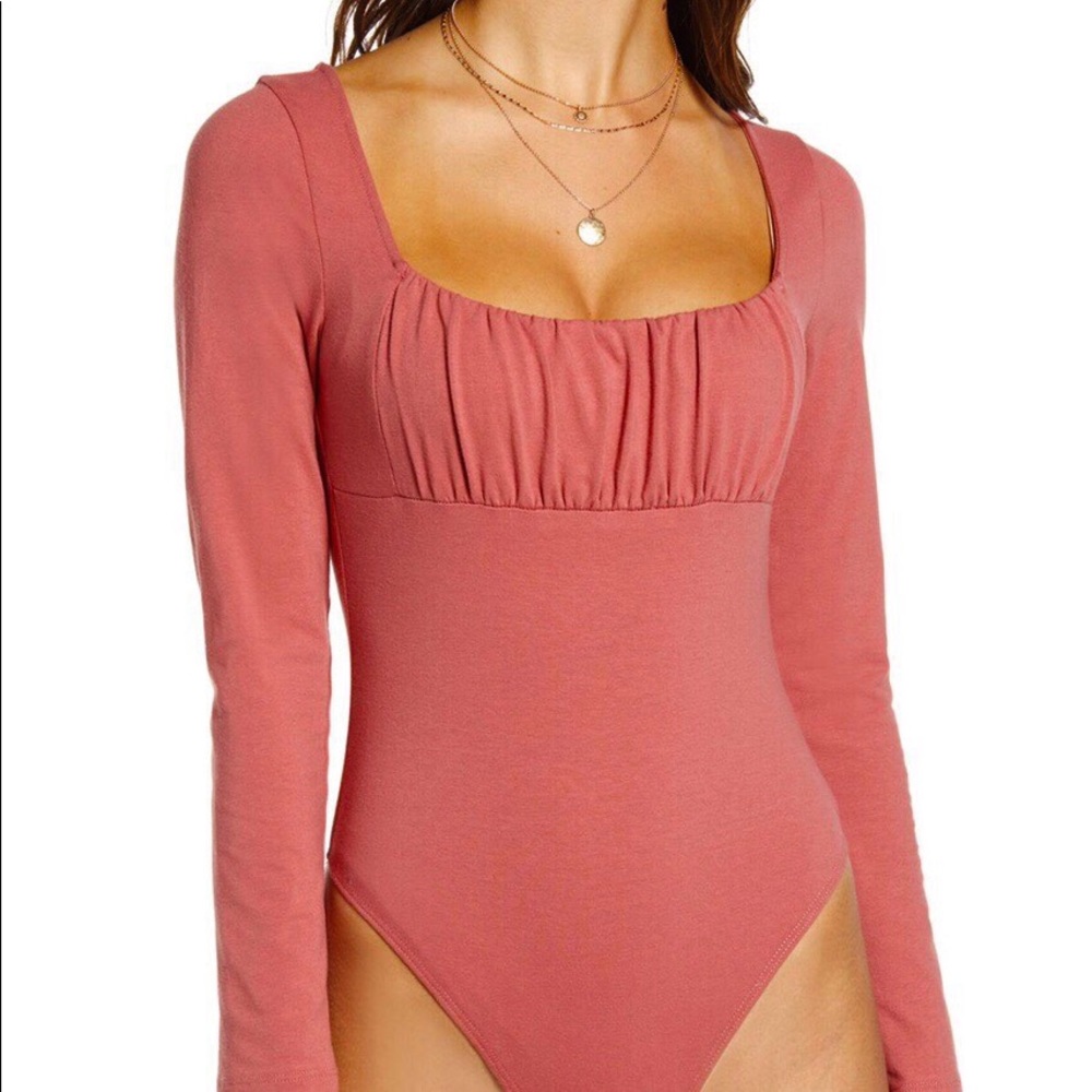 Ruched Bodysuit
